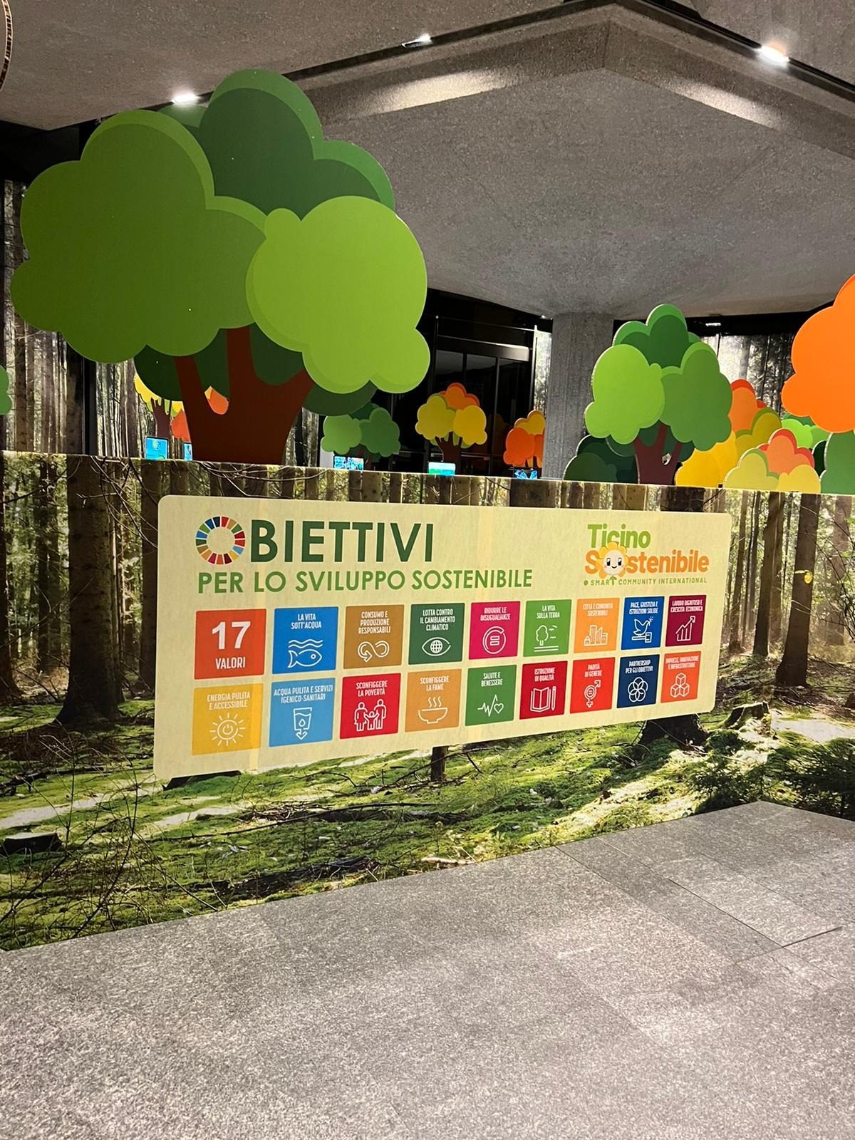 Ticino Sostenibile, Lugano · allestimento